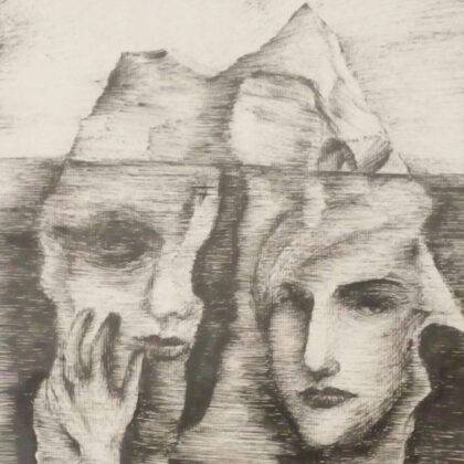"Iceberg" drawing