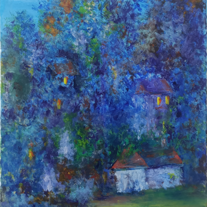 "Summer evening" painting