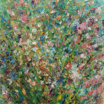 Sketch for the "Summer flowers" artwork