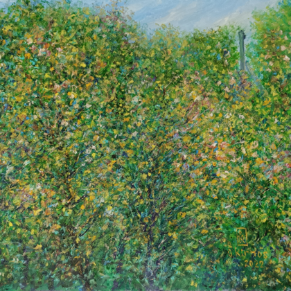 "Breath of the autumn" painting
