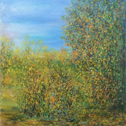 "Forest edge" painting