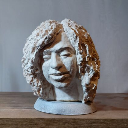 A Portrait of A Young Man sculpture
