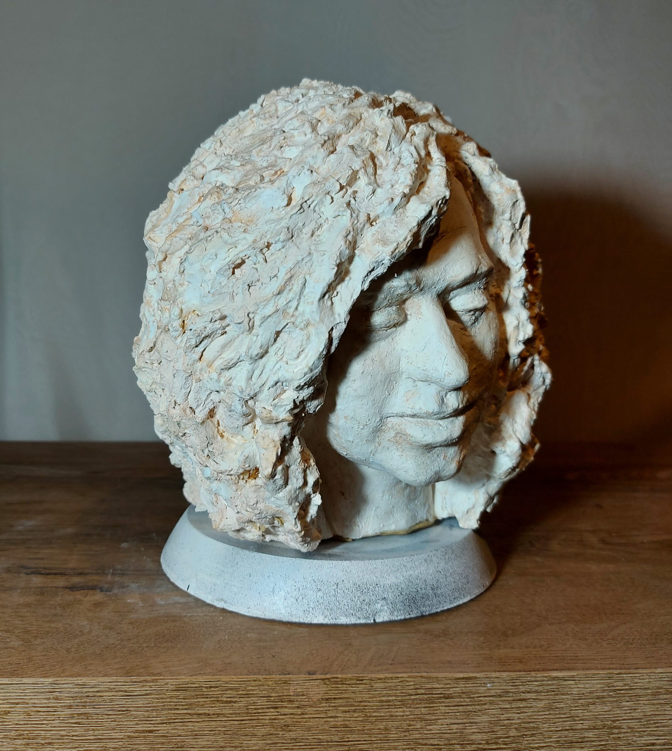 A Portrait of A Young Man A Portrait of A Young Man sculpture