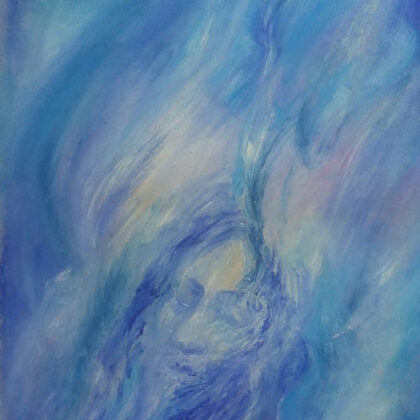 I See Her In My Dreams In Cloud painting