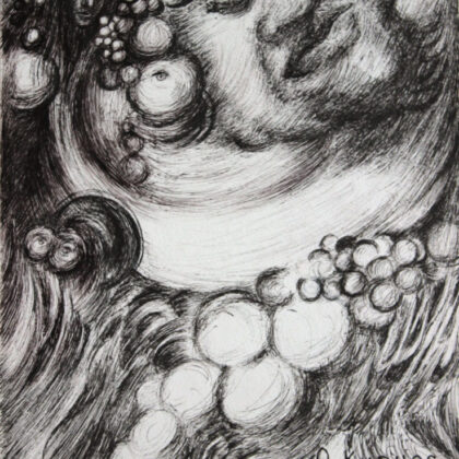 "In other worlds" drawing