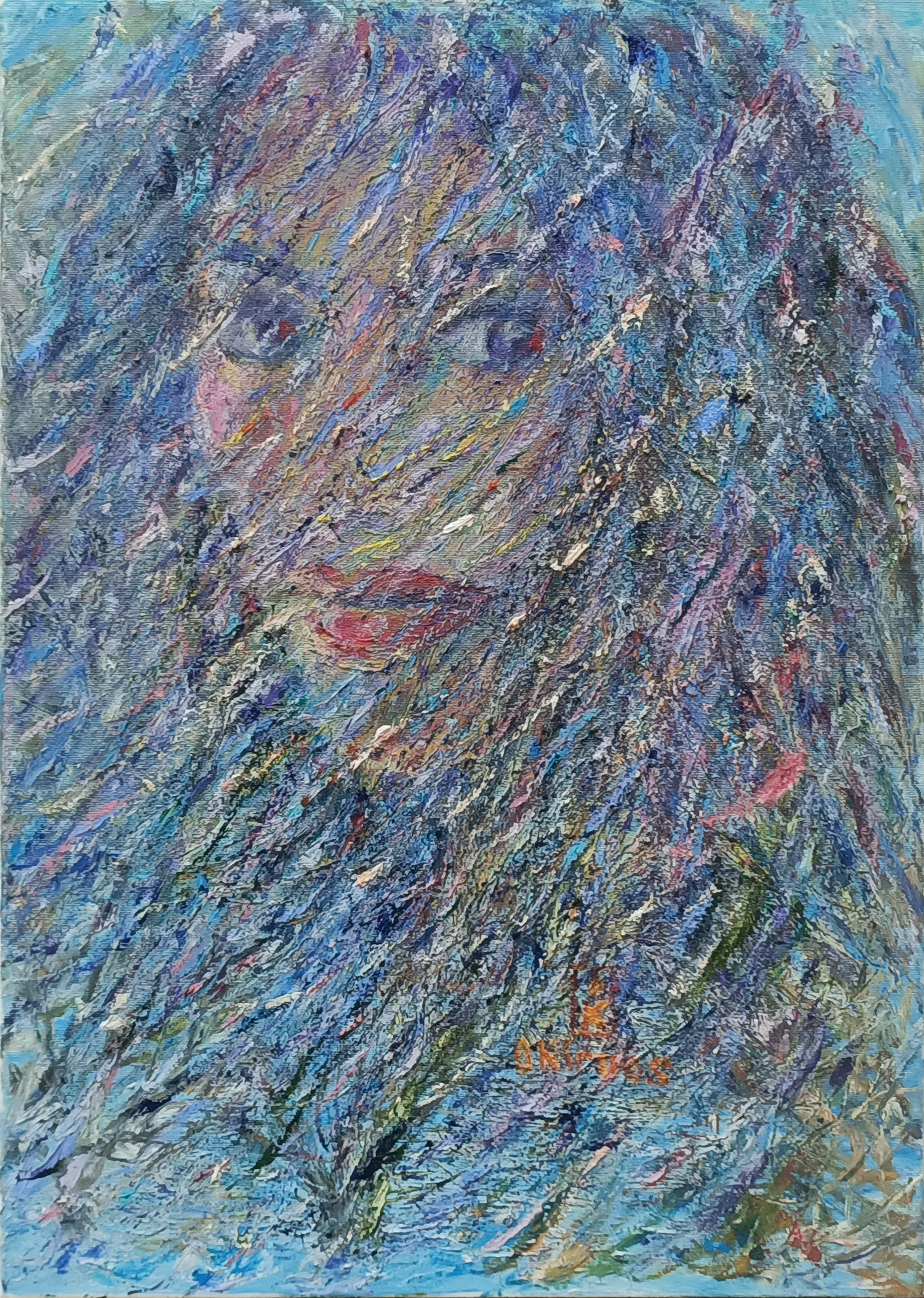 Winter flashback "Winter flashback" painting